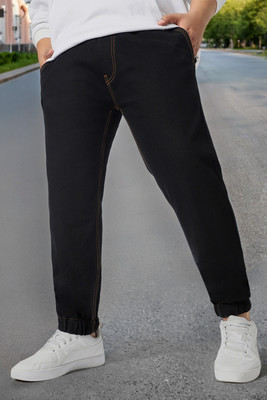 Urbano Plus Regular Men Black Jeans