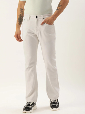 Bene Kleed Boot-Leg Men White Jeans