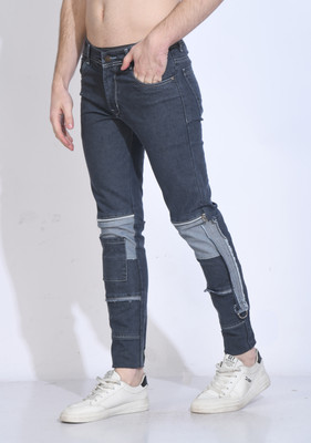 styhub Boyfriend Men Grey Jeans