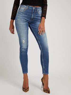 GUESS Relaxed Fit Women Blue Jeans