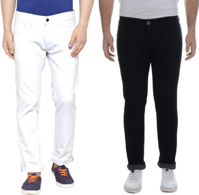 BEN MARTIN Regular Men Multicolor Jeans(Pack of 2)