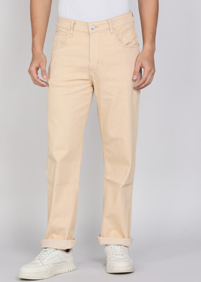 Roadster Regular Men Beige Jeans