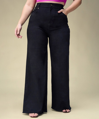 Miss Chase Relaxed Fit Women Black Jeans