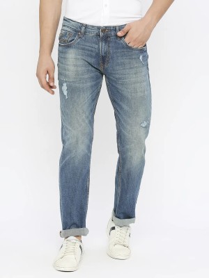 Spykar Relaxed Fit Men Blue Jeans