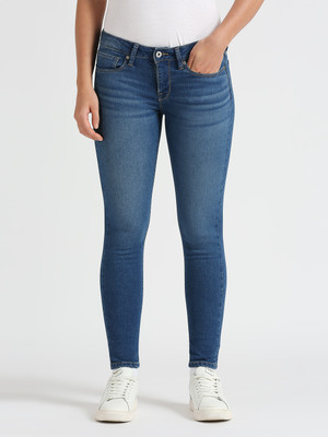 Pepe Jeans Skinny Women Blue Jeans