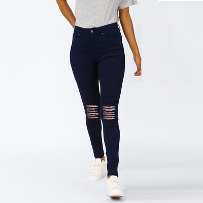 1DAYSTREET Skinny Women Dark Blue Jeans