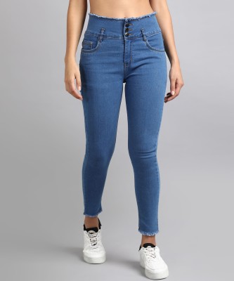 Robecult Skinny Women Blue Jeans