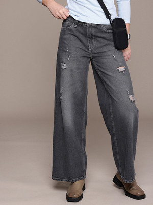 Roadster Boot-Leg Women Grey Jeans