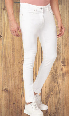 Event JN Fashion Boyfriend Men White Jeans