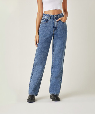 KOTTY Regular Women Light Blue Jeans
