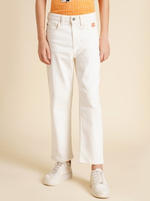 Jack & Jones Junior Relaxed Fit Boys White Jeans