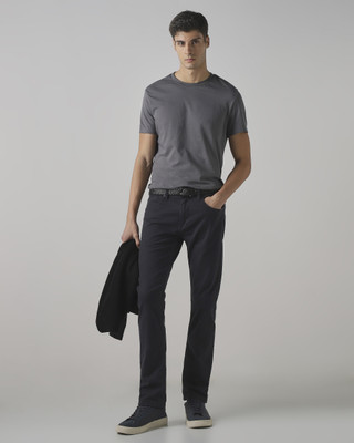 MUFTI Relaxed Fit Men Dark Grey Jeans