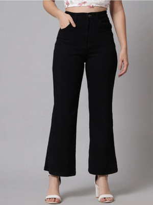 SITIZ Straight Fit Girls Black Jeans