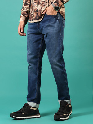 V-MART Regular Men Dark Blue Jeans