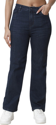 Gods Club Regular Women Dark Blue Jeans