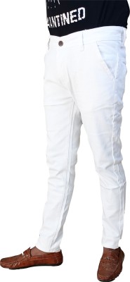 Pasad genuine Slim Men White Jeans