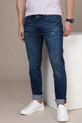 Simon Carter London Slim Men Dark Blue Jeans