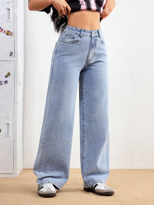 lovely london Relaxed Fit Women Light Blue Jeans