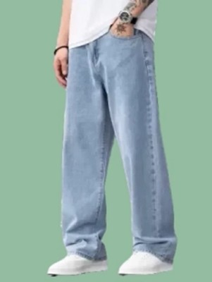 comfits Loose Fit Men Light Blue Jeans