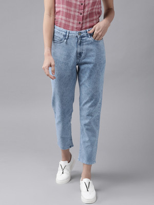 Roadster Boyfriend Women Blue Jeans