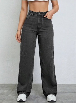 PINKLIT Relaxed Fit Women Grey Jeans