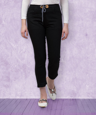 Maniere Creations Regular Women Black Jeans