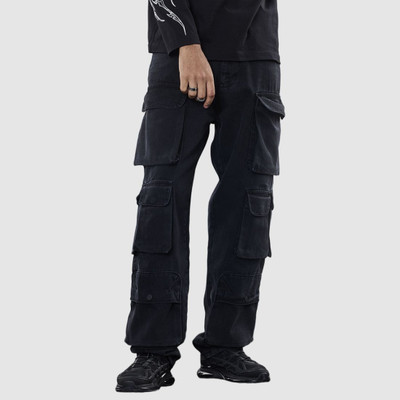 Snitch Loose Fit Men Dark Blue Jeans