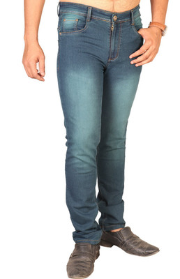RASSO Slim Men Green Jeans