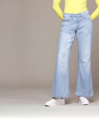 Roadster Flared Women Blue Jeans