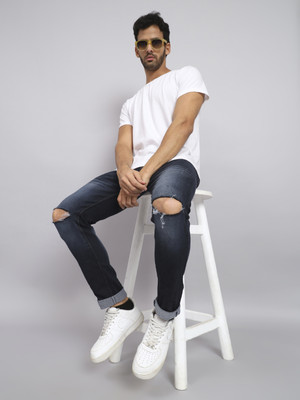 linaria Slim Men Dark Blue Jeans