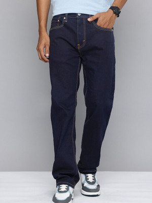LEVI'S Straight Fit Men Dark Blue Jeans