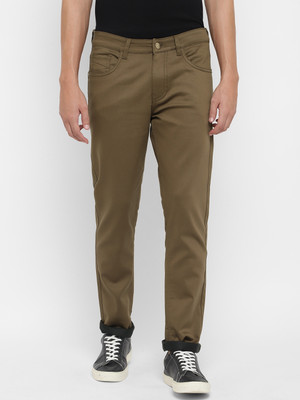 Allen Cooper Regular Men Green Jeans