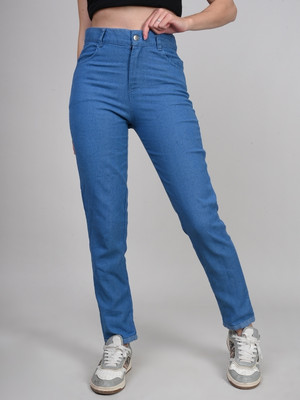 NEUNK Boot-Leg Women Blue Jeans