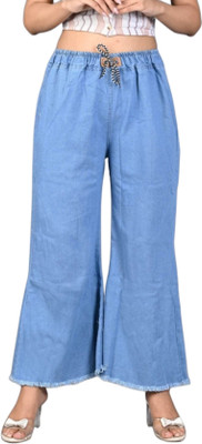 OSRcollection Flared Women Light Blue Jeans