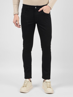 NUMERO UNO Super Skinny Men Black Jeans