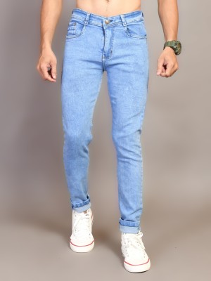 Lzard Slim Men Light Blue Jeans