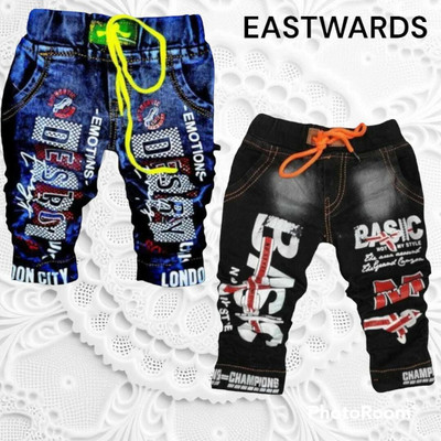 EASTWARDS Regular Boys & Girls Blue Jeans(Pack of 2)