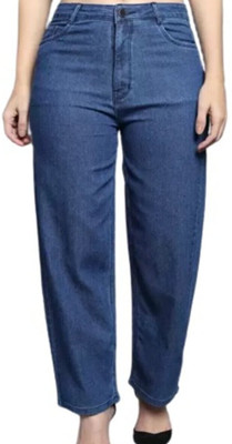 HouseOfCommon Flared Women Blue Jeans