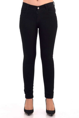 Ruchi Jain Super Skinny Women Black Jeans