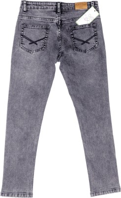 Knit N Knot Slim Boys Grey Jeans