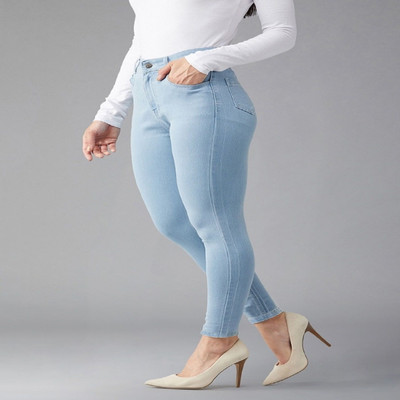 1DAYSTREET Skinny Women Light Blue Jeans