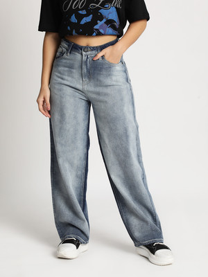 Bene Kleed Loose Fit Women Blue Jeans