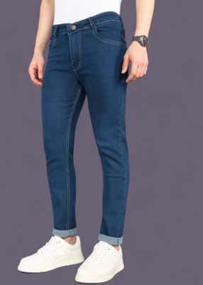 RASSO Slim Men Dark Green Jeans