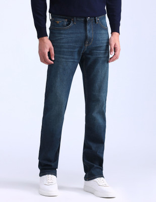 FLYING MACHINE Straight Fit Men Blue Jeans
