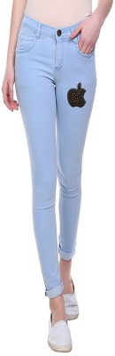 MM-21 Skinny Women Light Blue Jeans