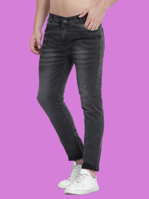 Jeancherry Tapered Fit Men Grey Jeans