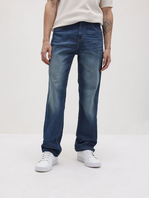 Roadster Straight Fit Men Blue Jeans