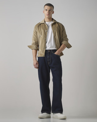 MUFTI Loose Fit Men Dark Blue Jeans