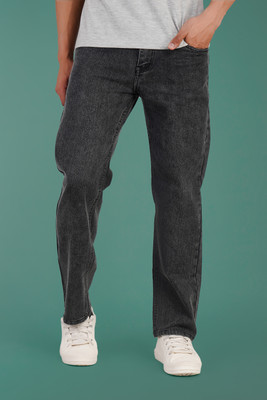 Wanted Straight Fit Men Grey Jeans