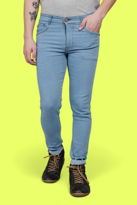 Lzard Slim Men White Jeans